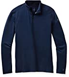 Smartwool Merino 150 Baselayer 1/4 Zip - Men's Indigo Blue Large