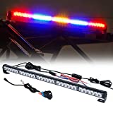 Xprite 30" LED Chase Strobe Light Bar, Offroad Safety Flashing Lightbar w/Running, Brake, Reverse and Turn Signal Lights for UTV, ATV, RZR, Polaris, Can-am, Yamaha, Side by Sides, 4x4, Trucks - RBYBR