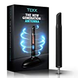 Tekk Short Antenna Compatible with Silverado 2007-2022 (M7 Thread) | Designed for Optimized FM/AM Reception | 4.8 Inches