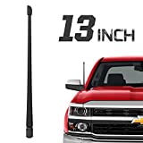 Rydonair Antenna Compatible with Chevy Silverado & GMC Sierra/Denali | 13 inches Flexible Rubber Antenna Replacement | Designed for Optimized FM/AM Reception