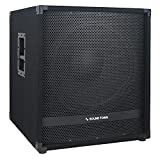 Sound Town METIS Series 2400 Watts 18" Powered Subwoofer with Class-D Amplifier, 4-inch Voice Coil, High-Pass Filter (METIS-18PWG)