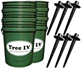 Tree I.V. Original 6-pk | Quick-Fill Deep-Soak Easy-Store | Use for All Trees, Bushes, Plants