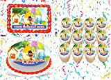 Esme And Roy Cake Topper Edible Image Personalized Cupcakes Frosting Sugar Sheet (11" X 17" Cake Topper)