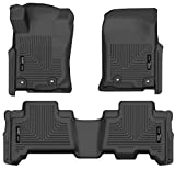 Husky Liners - Weatherbeater | Fits 2014 - 2023 Lexus GX460, Fits 2013 - 2023 Toyota 4Runner, Front & 2nd Row Liners - Black, 3 pc. | 99571