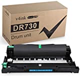 v4ink Compatible Drum Unit (NOT Toners_Cartridges_Printer) for Brother DR730 DR-730 760 Drum for Brother HL-L2350DW HL-L2390DW HL-L2395DW HL-L2370DW DCP-L2550DW MFC-L2710DW MFC-L2730DW L2750DW Printer