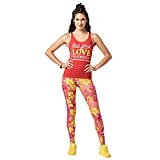 Zumba Fitness Soft Tank, Cute Workout Tank Top for Women, Medium, Ruby