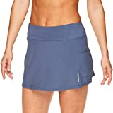 HEAD Women's Athletic Tennis Skirt with Ball Pocket - Workout Golf Exercise & Running Skort - Ability Vintage Indigo Blue, X-Large