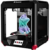 VOXELAB Aries 3D Pinter, Dual Z-axis Rails & Fully Assembled Semi-auto Leveling FDM Printer with Filament Sensor, Carborundum Glass Platform, WiFi Printing 7.87 x7.87 x 7.87 inch Printing Size