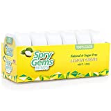 Spry Gems Natural Lemon Crème Xylitol Mints - On-The-Go Oral Care Sugar Free Mints - 40 Count (6 Pack)