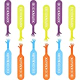 12 Pieces Help Me Bookmarks Funny Colorful Bookmarks Stationery Bookmark Christmas Presents for Kids Students Bookworms