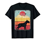 Bull Terrier Shirt. Retro Style T-Shirt