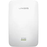 Linksys RE7000 Max-Stream: AC1900+ Wi-Fi Extender, Wireless Range Booster, Gigabit Ethernet Port, Streaming and Gaming, MU-MIMO (White)