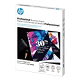 HP Q1987A Inkjet Business Paper, Glossy, 48lb, 8-1/2 x 11, White, 150/Pack
