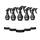 The Rag Company iK Goizper - Multi TR 1 Trigger Sprayer - Acid and Chemical Resistant, Commercial Grade, Adjustable Nozzle, Perfect for Automotive Detailing and Cleaning (5-Pack)