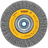 DEWALT Wire Wheel for Bench Grinder, Crimped, 6-Inch (DW4905)