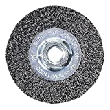 Mercer Industries 187010 Crimped Wire Wheel, 4" x 1/2" x 5/8"-11, For Angle Grinders