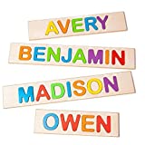 Fat Brain Toys Wooden Personalized Name Puzzle - Flat Rate up to 9 Letters