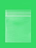 Clear Plastic RECLOSABLE Zip Bags - Bulk GPI Case of 1000 2" x 2" 2 mil Thick Strong & Durable Poly Baggies with Resealable Zip Top Lock for Travel, Storage, Packaging & Shipping.