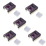 Songhe 3D Printer Parts DRV8825 Stepper Motor Driver Module with Heat Sink for Ramps 1.4 StepStick A4988 (Pack of 5pcs)