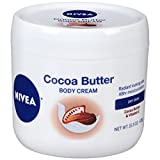 NIVEA Cocoa Butter Body Cream with Deep Nourishing Serum, Cocoa Butter Cream for Dry Skin, 16 Ounce Jar