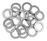 VOTEX - MADE IN USA - 20 Pack - M14 Aluminum Oil or Coolant Crush Washers/Drain Plug Seal Ring Gasket