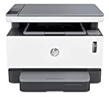 HP Neverstop Laser MFP 1202w Wireless Monochrome All-in-One Printer with cartridge-free toner tank, comes with up to 5,000 pages of toner in the box (5HG92A)