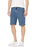 Wrangler Authentics mens Comfort Flex Waistband Denim Shorts, Light Stonewash, 36 US