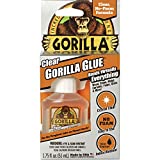 Gorilla Clear Glue, 1.75 ounce Bottle, Clear (Pack of 1) - 4500104