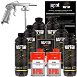 U-POL Raptor Tintable Urethane Spray-On Truck Bed Liner Kit w/ FREE Spray Gun, 6 Liters