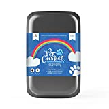 Pet Memory Shop Caring Series Pet Casket| Pet Burial Box for Dogs, Cats, and Animals | Provides Dignified, Loving Pet Memorial| Safe and Durable | Ideal as Pet Loss Gift - (Small, Black)