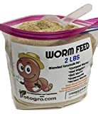 NightCrawlers, Superworms, Red Wigglers, Compost & Bait Worm Food by Protogro, 2 Lbs (2 Lbs)