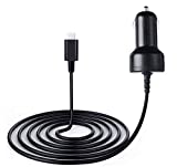 Amazon Basics Car DC Charger for Nintendo Switch - 6 Foot Cable, Black