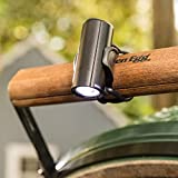Night Light for Big Green Egg (Black) - A Rechargeable, Rotatable, Bright LED Light That Wraps Around The BGE Handle and Illuminates Everything You are Cooking