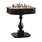 BOWERY HILL Game Board Table in Black