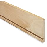 Woodcraft Woodshop Ready-to-Use Prefinished Birch Drawer Side, Edgebanded 4" x 60"