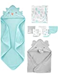 Simple Joys by Carter's Baby 8-Piece Towel and Washcloth Set, Multi, One Size