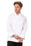 Chef Works unisex adult Bordeaux Coat chefs jackets, White, Medium US