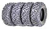 Full Set Roadguider ATV UTV Tires 27x9-14 27x9x14 Front & 27x11-14 27x11x14 Rear 6PR All Terrain