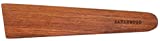 Earlywood 10 inch Handmade Wood Cooking Utensil for Kitchen, Multi-Purpose Wood Scraper and Egg Turner, Cast Iron Scraper and Wood Saute Spatula - Made in USA - Jatoba