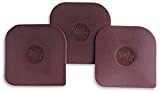 Pampered Chef Nylon Pan Scrapers Set of 3 in Brown
