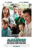 ALEXANDER AND THE TERRIBLE, HORRIBLE, NO GOOD, VERY BAD DAY Original Movie Poster 27x40 - DS - STEVE CARELL - JENNIFER GARNER