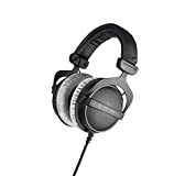 beyerdynamic DT 770 PRO 80 Ohm Over-Ear Studio Headphones in Gray. Enclosed design, wired for professional recording and monitoring