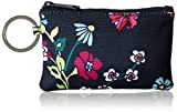 Vera Bradley Women's Recycled Lighten Up Reactive Zip Wallet ID Case, Itsy Ditsy Floral, One Size US