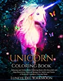 Unicorn Coloring Book: Relaxing and Stress-Relief Coloring Book with Beautiful & High-Resolution Unicorn Designs for Adults and Teens | Mythical ... x 11-inches, 104 Pages (Adult Coloring Books)
