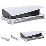 Horizontal Stand Compatible with PS5 Disc & Digital Edition - Base Stand Holder for PS5 Accessories with Anti-Slip Mads Compatible with PS5 Disc & Digital Editions Console