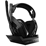 ASTRO Gaming A50 Wireless Headset + Base Station Gen 4 - Compatible With PS5, PS4, PC, Mac - Black/Silver