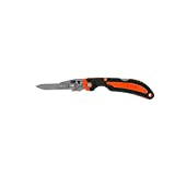 Gerber Gear 31-002736N Vital Pocket Folding Hunting Knife Exchangeable Blade, Orange/Black