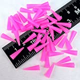 50 Piece 1/16" X 3/16" High Temp Silicone Rubber Tapered Plug Kit Powder Coating Custom Painting Supplies