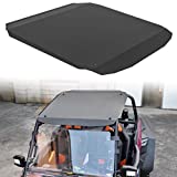 UTV Aluminum Roof, SAUTVS Aluminum Hard Roof Top 2 Seater Sun Visor Cover for Polaris RZR 900 / XP / 1000 / Turbo 2014-2021