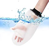 Waterproof Hand Cast Cover Wound Protector for Shower Bath, Adult Reusable Sealed Cast Bandage Dressing Protective Sleeve Bag Covers for Hand/Wrist/Fingers/Thumb/Palm [New Upgrade]